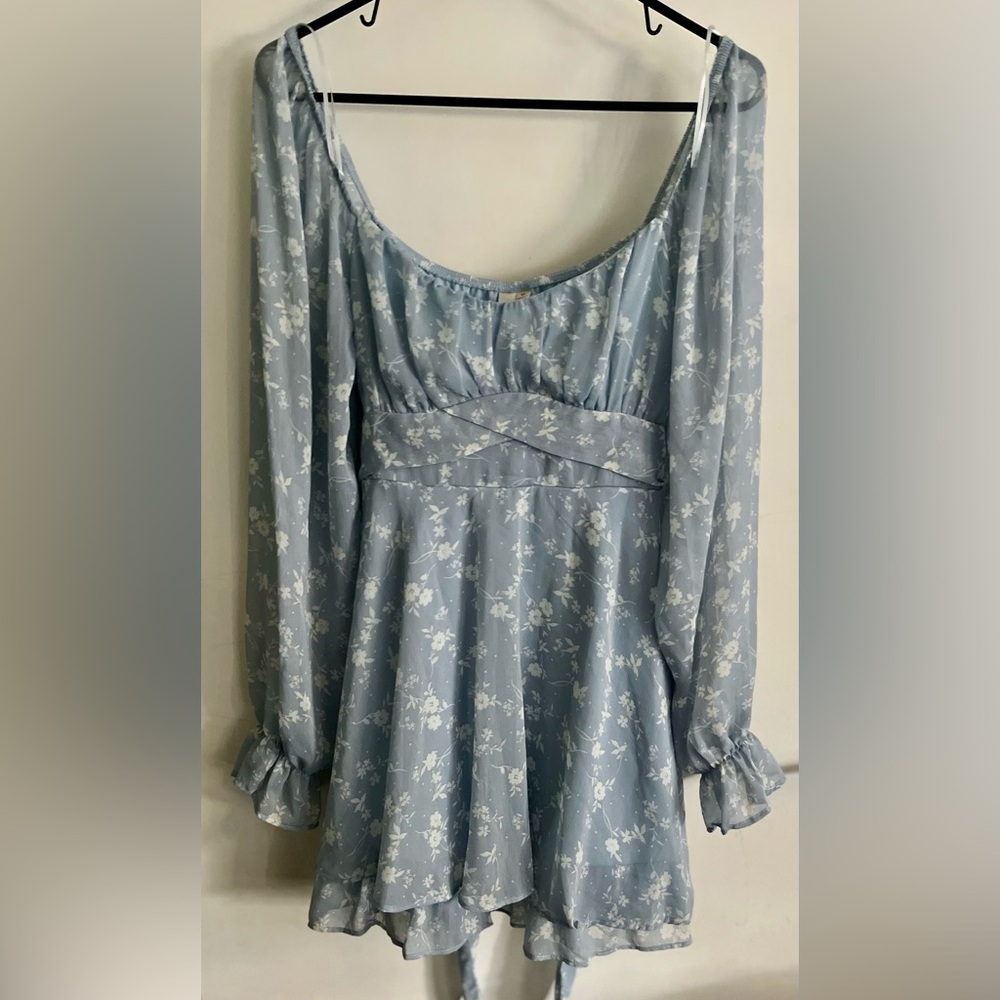 Floral Long Sleeve Dress